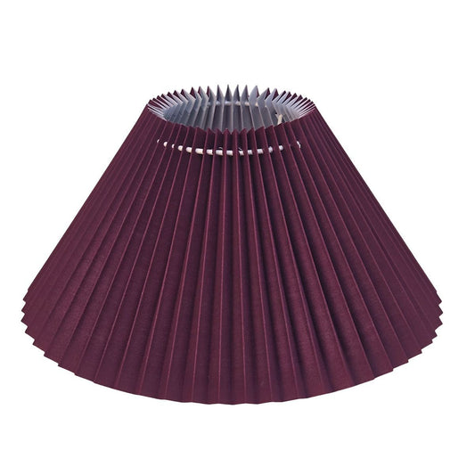 Anya Pleated Empire Shade - Medium Plum