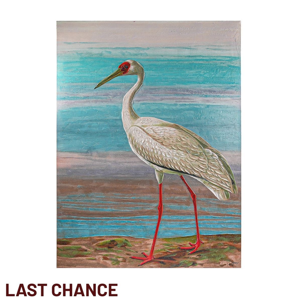Crane Series II Enhanced Canvas Print