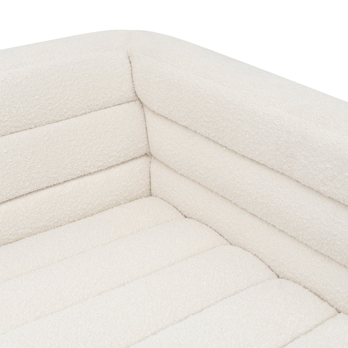 Colorado 3 Seater Sofa - White Boucle