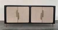 Leafa 193cm Buffet - Black - OUTLET NSW