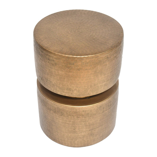 Amadi Side Table - Antique Gold
