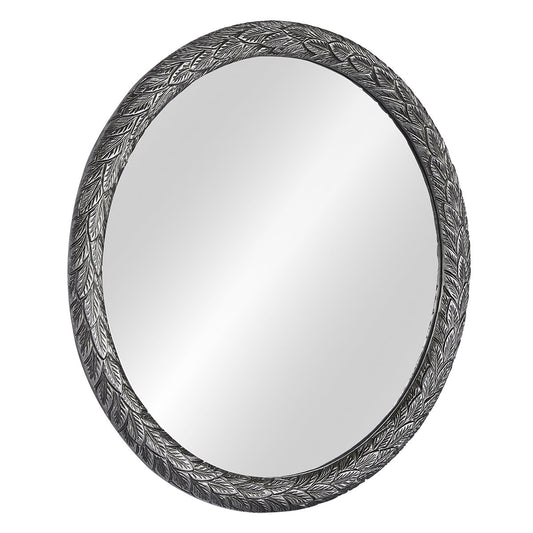 Icarus 91x91cm Wall Mirror - Silver