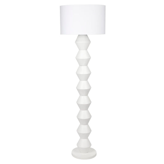 Abstract Floor Lamp - White - OUTLET NSW