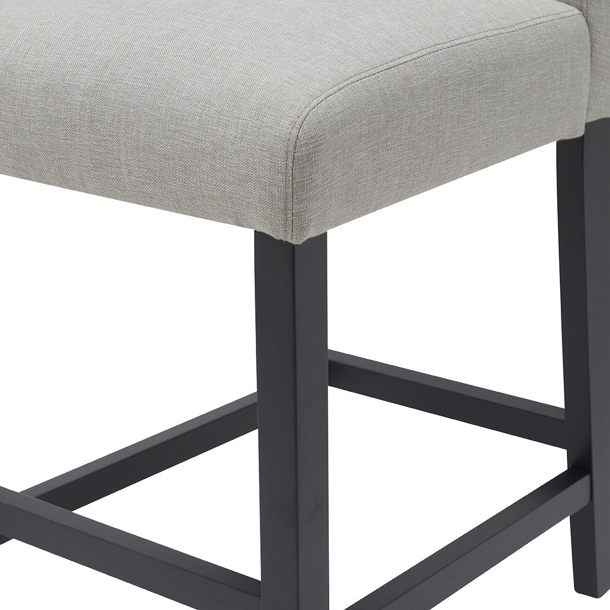 Christie Kitchen Stool Set of 2 -Taupe - OUTLET NSW