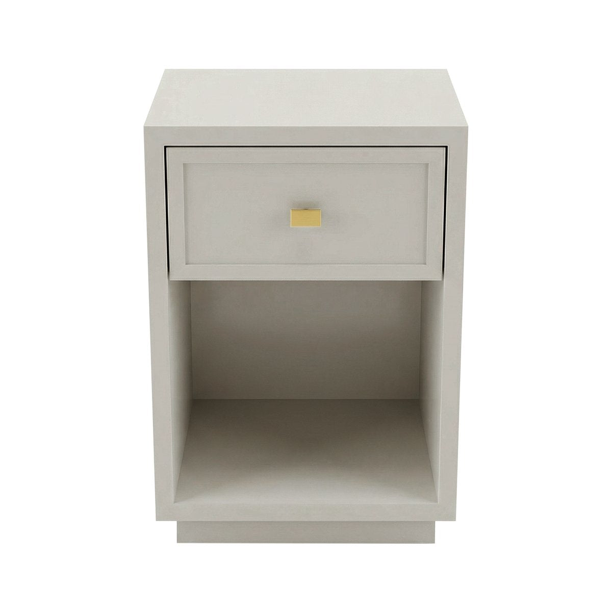 Logan Bedside Table - Petite Grey
