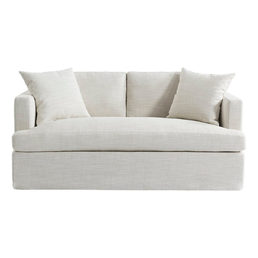 Birkshire 2 Seater Slip Cover Sofa - Off White Linen