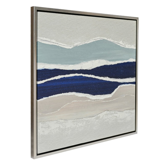 Sea Mountain 85x85cm Enhanced Canvas Print