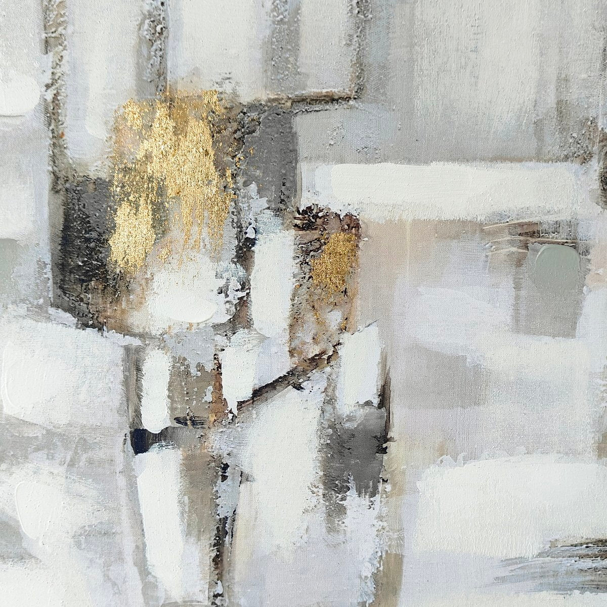 Serene Moments Series I 105x105cm Enhanced Canvas Print