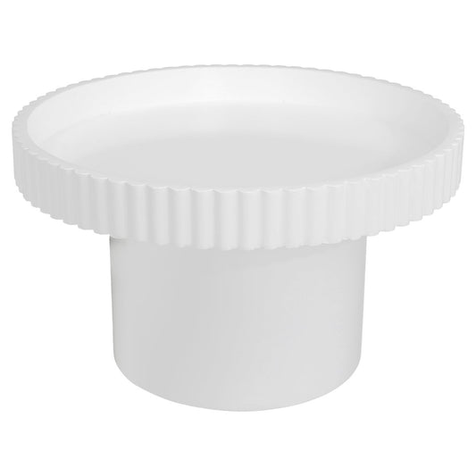 Blythe Footed Bowl - Large White