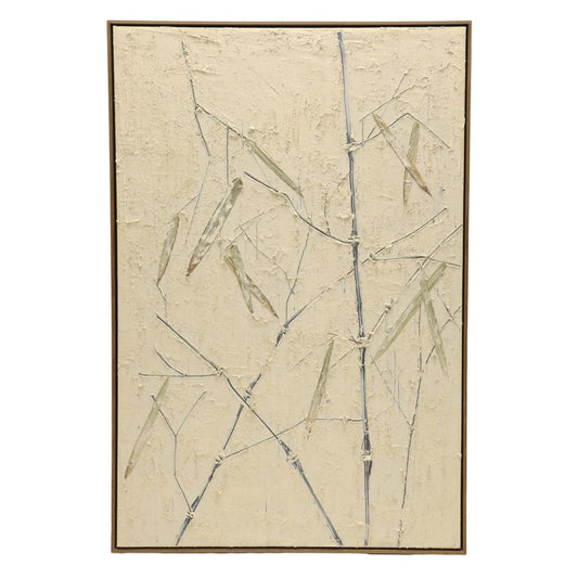 Bamboo Garden Series II Oil On Canvas Painting - OUTLET NSW
