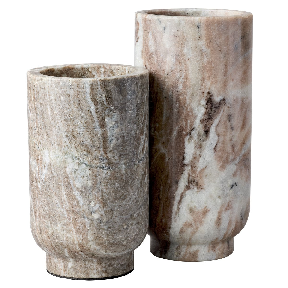 Aries Marble Vase - Small Natural
