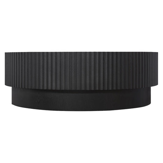 Avery Round Coffee Table - Black