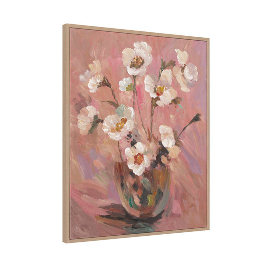 Faded Flora Canvas Painting