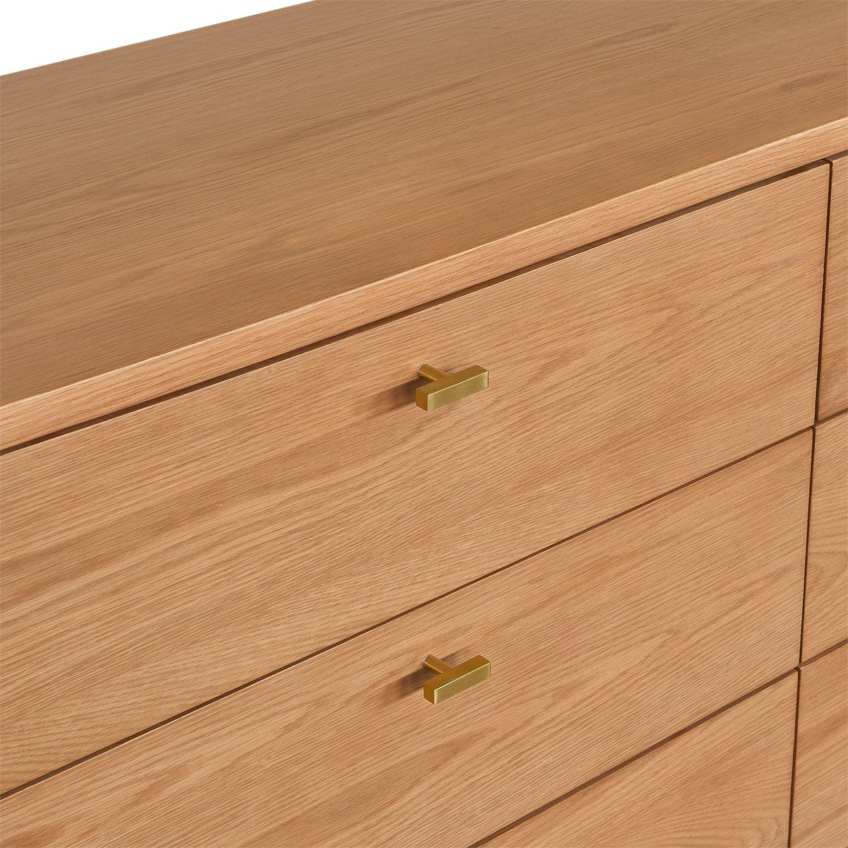Chisholm 160cm 6 Drawer Chest - Natural Oak **Offline pending re-order