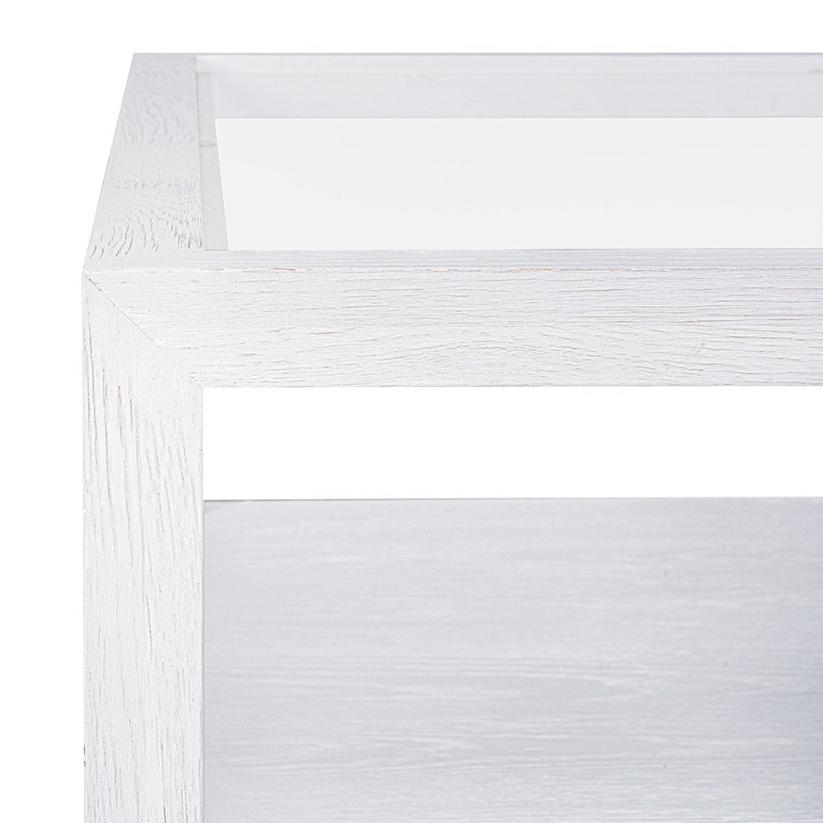 Sadie Oak Square Coffee Table - White