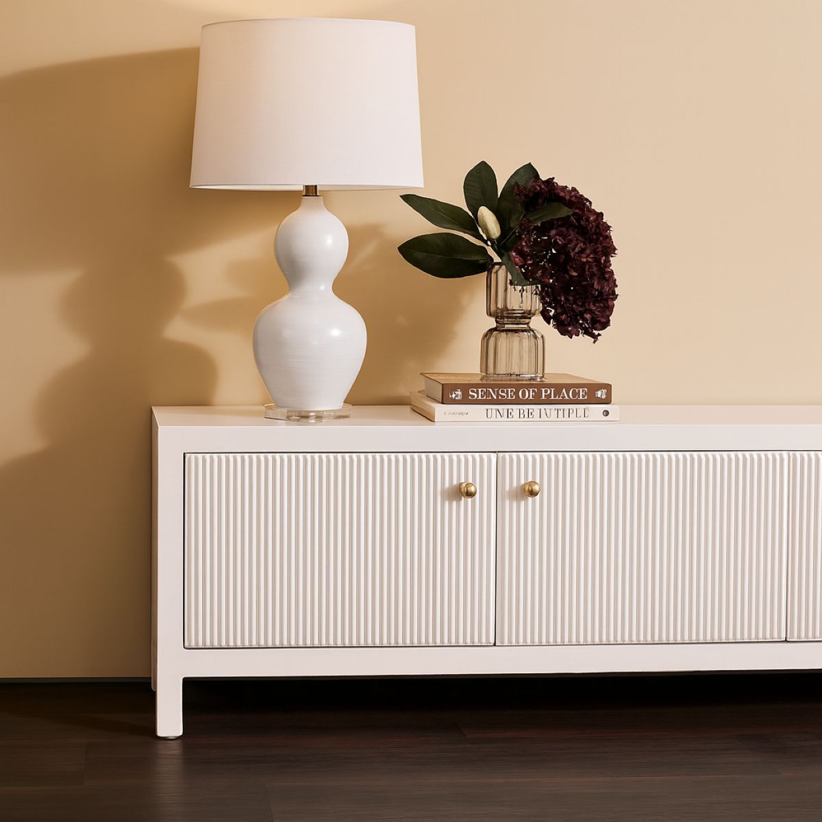 Bronte Table Lamp - White