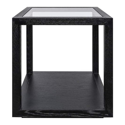 Sadie Oak Square Side Table - Large Black