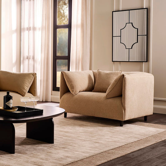 Dominic Arm Chair - Wheat