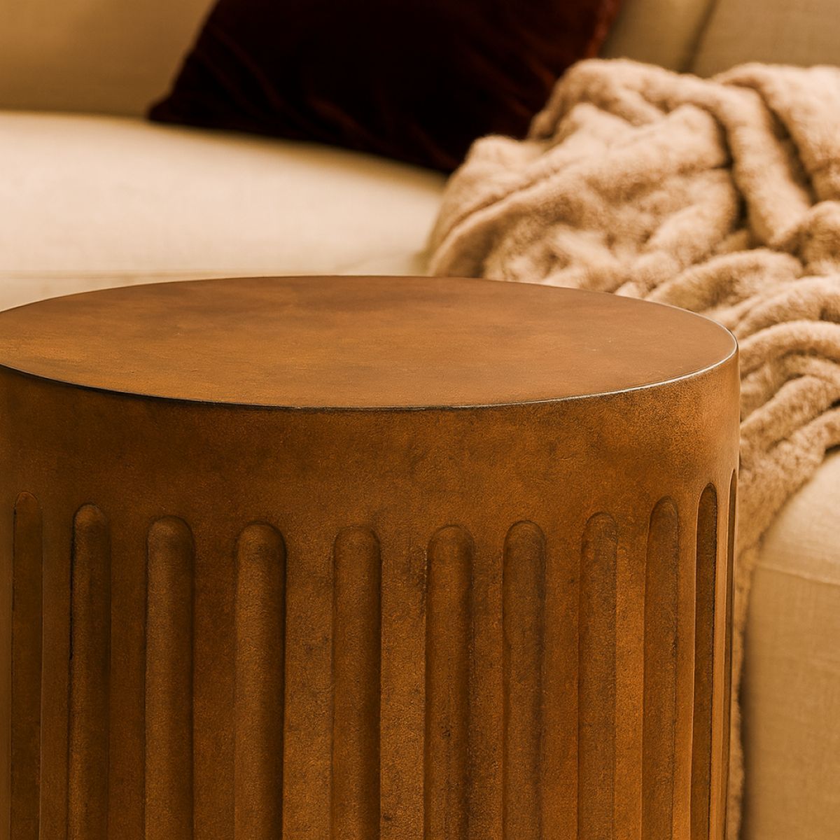 Caleb Side Table - Natural