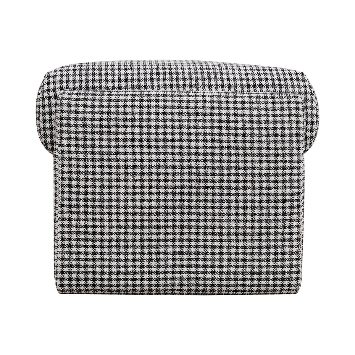 Cairo Bench Ottoman - Houndstooth