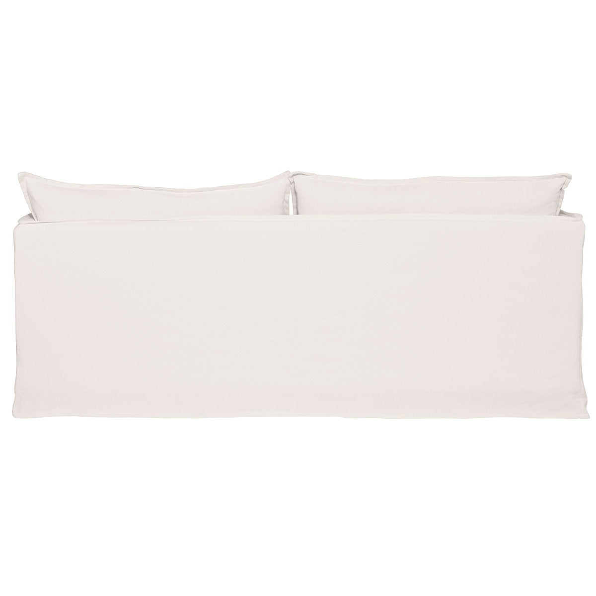Palm Beach 3 Seater Slip Cover Sofa - White Linen
