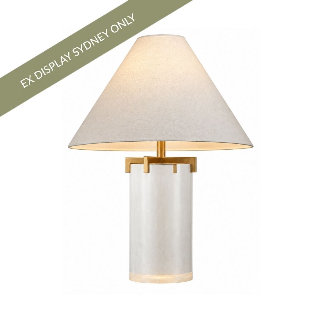 Shelby Table Lamp - Antique Brass - OUTLET NSW