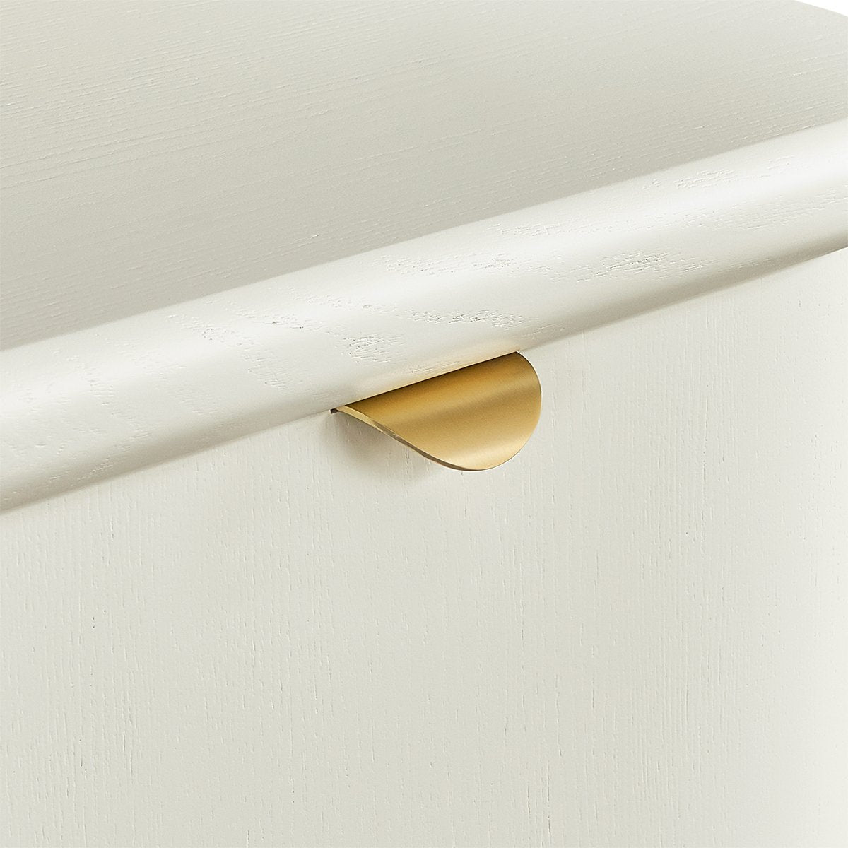 Lina 50x55cm Bedside Table - Ivory
