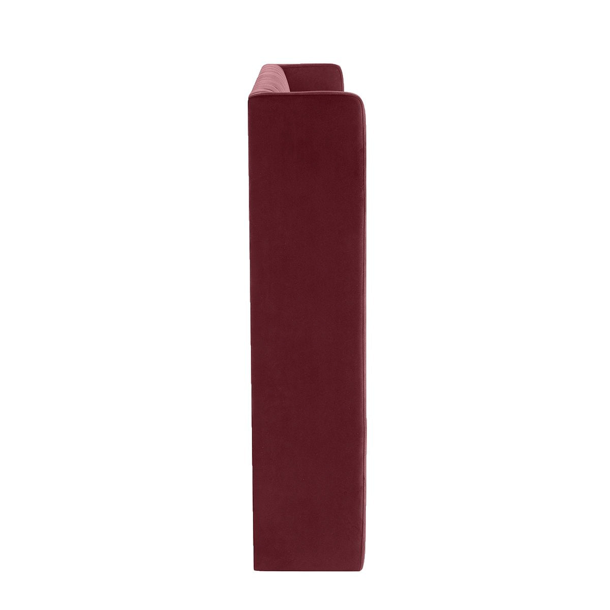Central Park King Bedhead - Wine Velvet