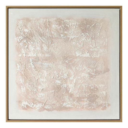 White Linen 105x105cm Enhanced Canvas Print