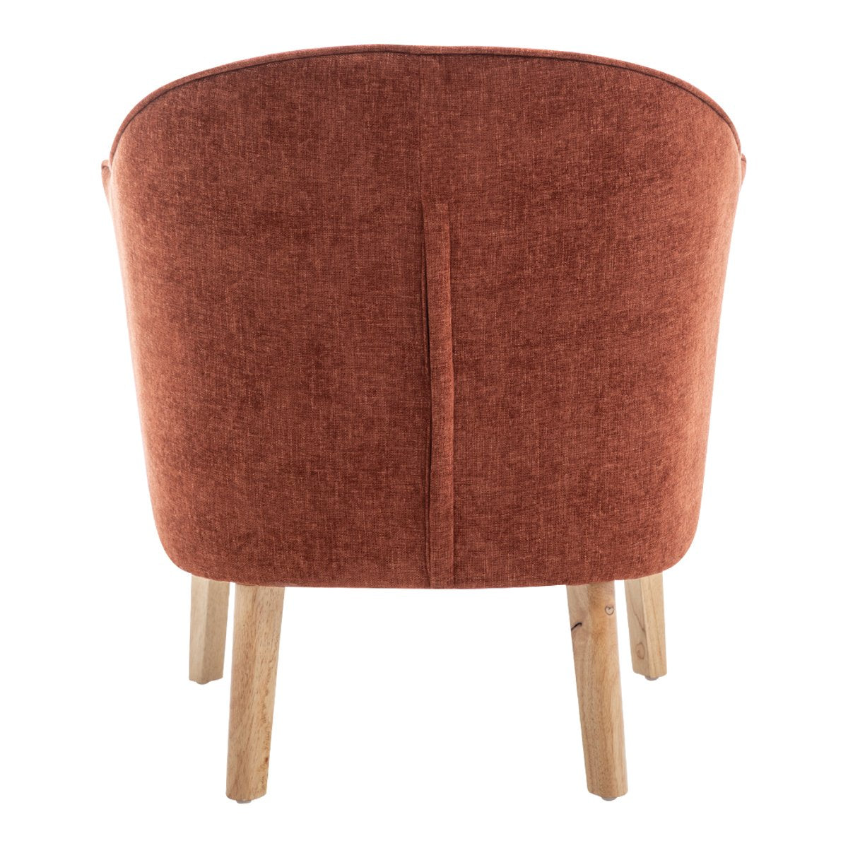 Elsa Occasional Chair - Terracotta Chenille