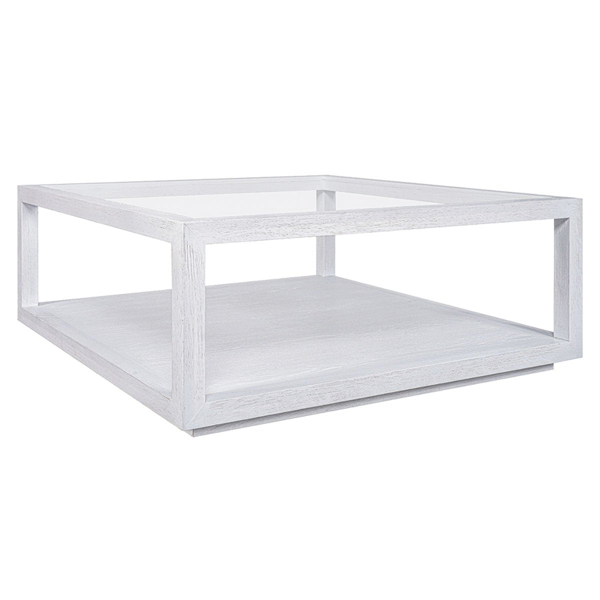 Sadie Oak Square Coffee Table - White
