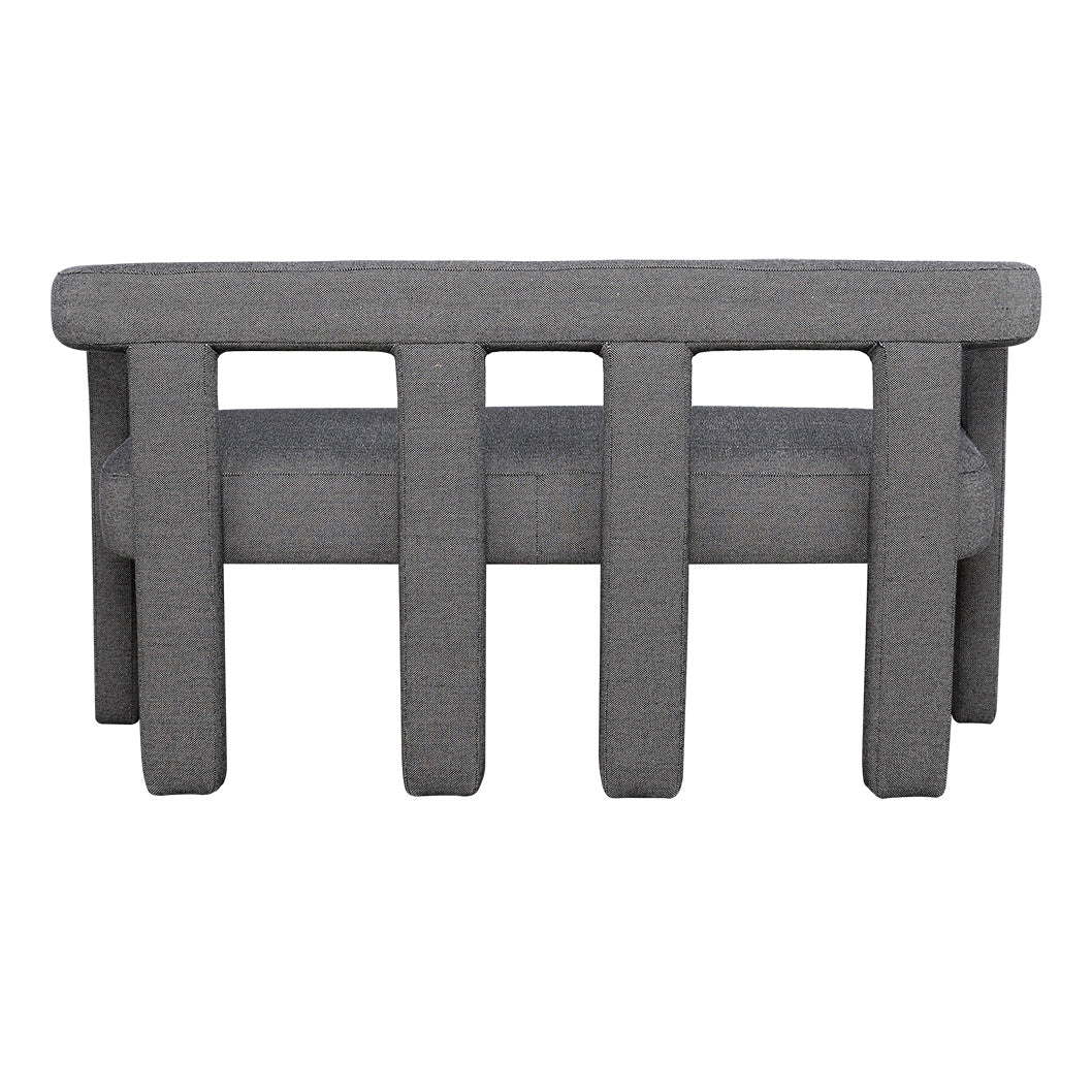 Lorenzo 2 Seater Sofa Bench - Granite