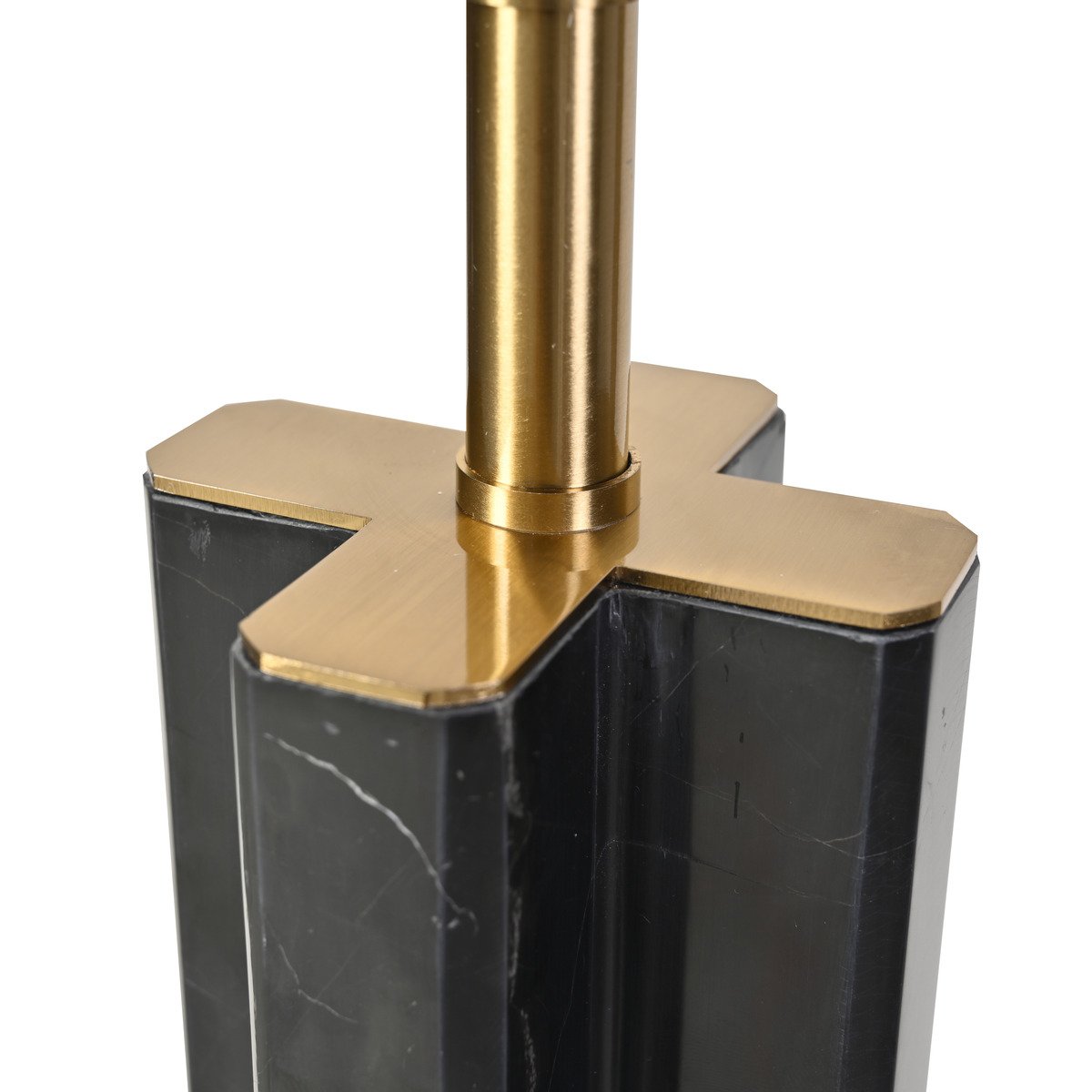 Munich Marble Table Lamp - Charcoal