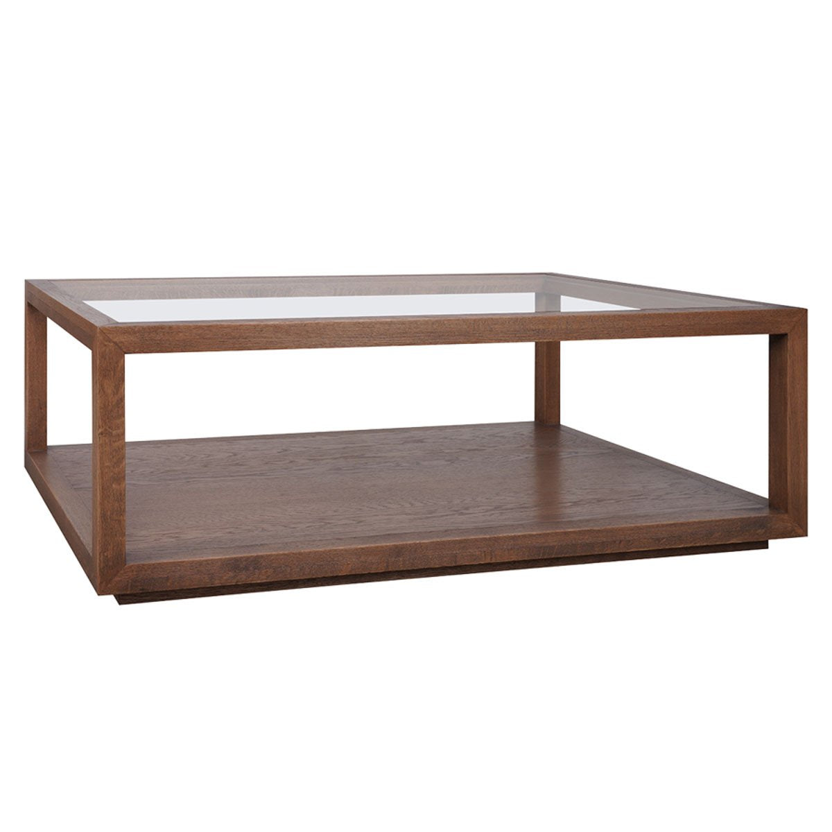 Sadie Oak Rectangle Coffee Table - Walnut