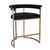 Dino Kitchen Stool - Black Linen