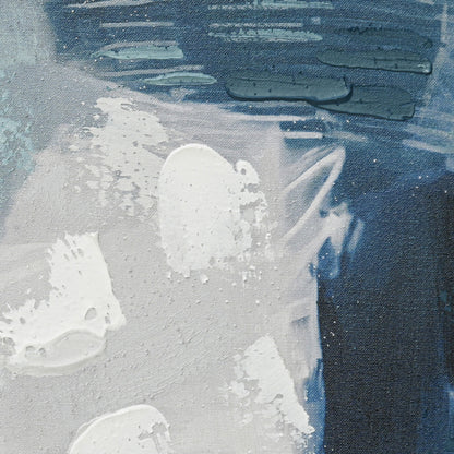 Ms. Verne Blue 105x105cm Series Enhanced Canvas Print