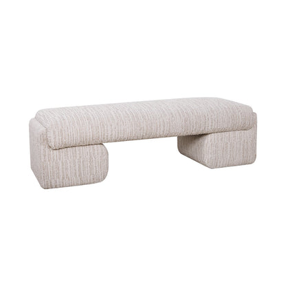 Cairo Bench Ottoman - Ivory Weave
