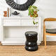 Dune Concrete Stool - Black