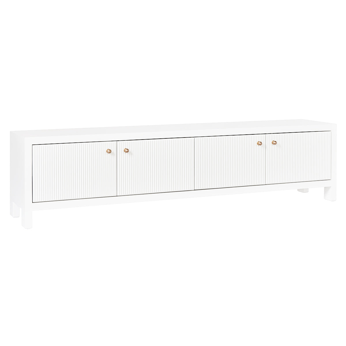 Ariana 200cm Entertainment Unit - Large White