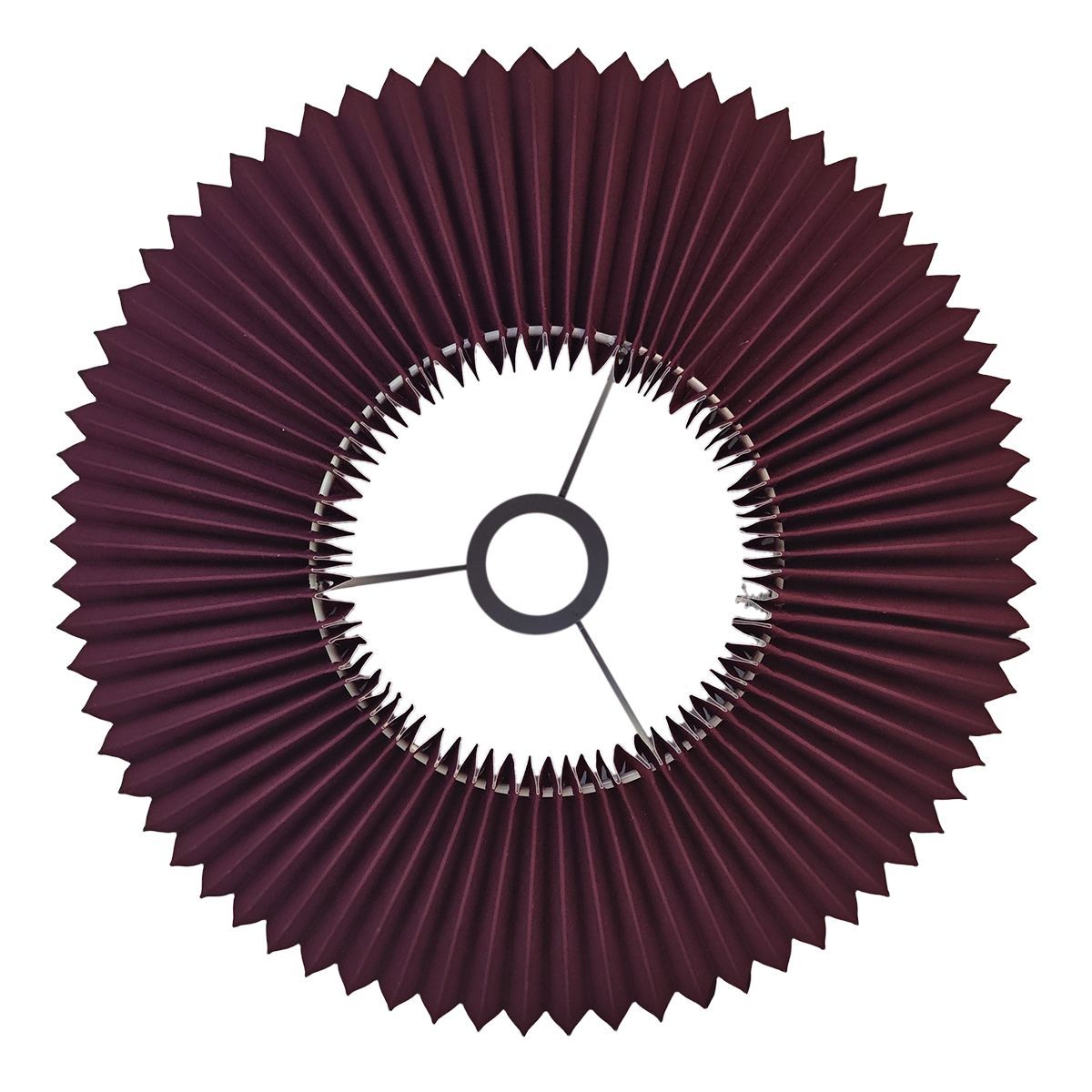 Anya Pleated Empire Shade - Small Plum