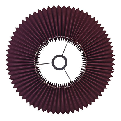 Anya Pleated Empire Shade - Small Plum