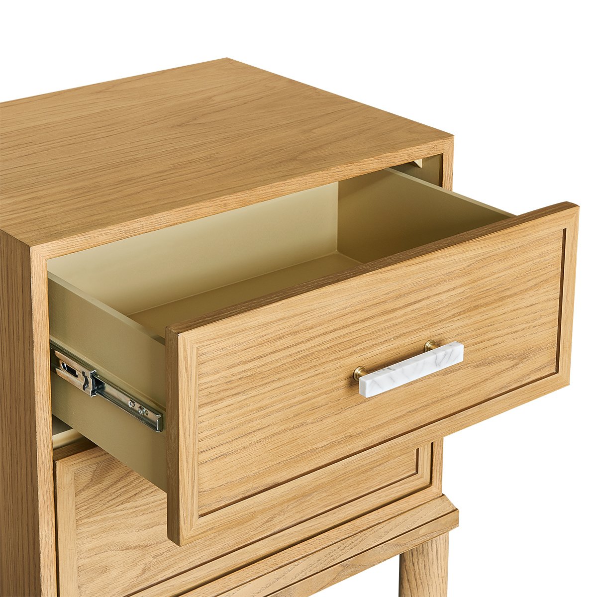 Jill Bedside Table - Oak