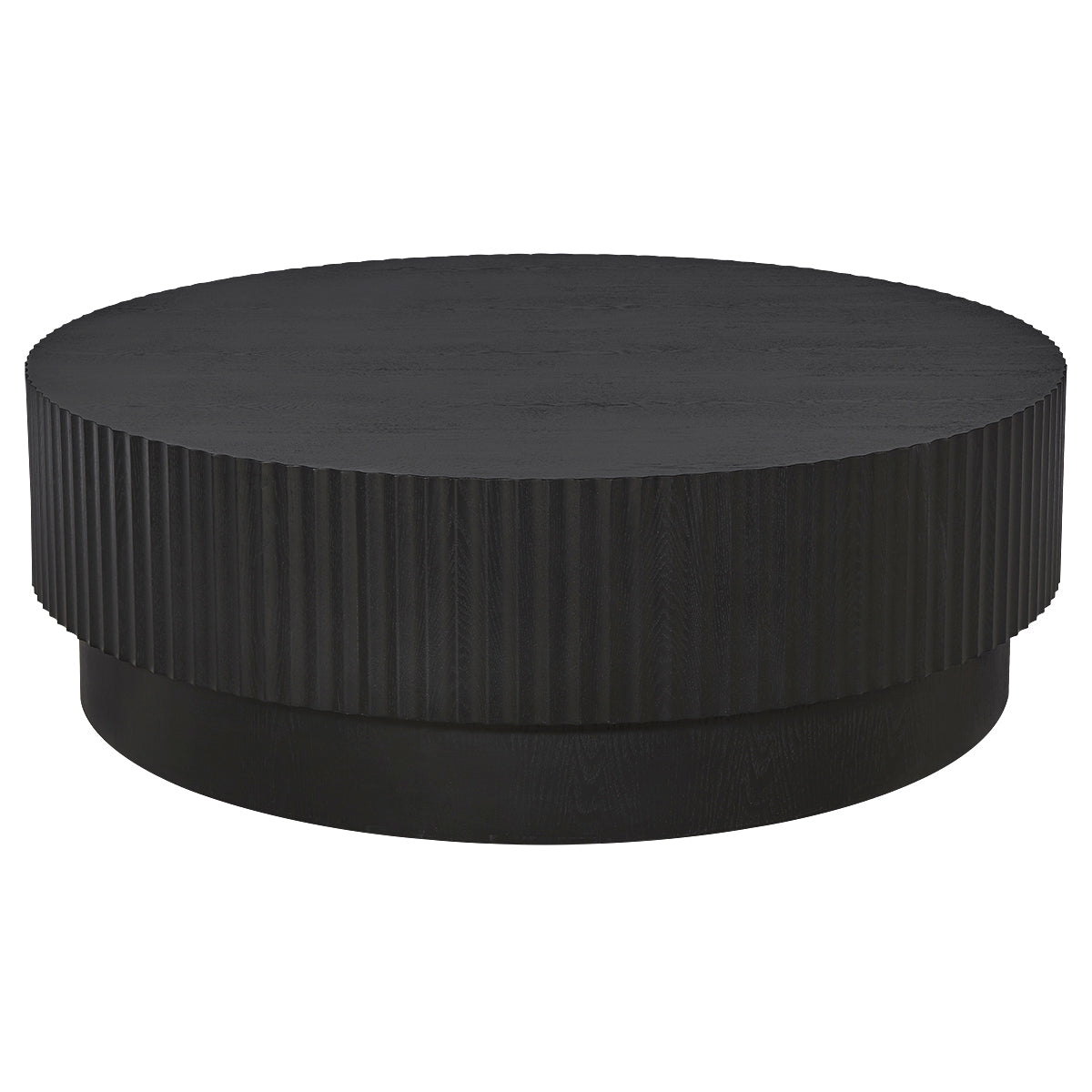 Avery Round Coffee Table - Black