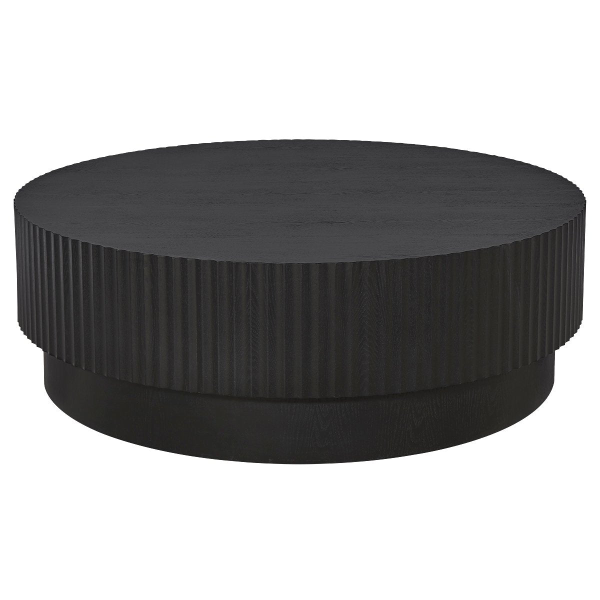 Avery Round Coffee Table - Black