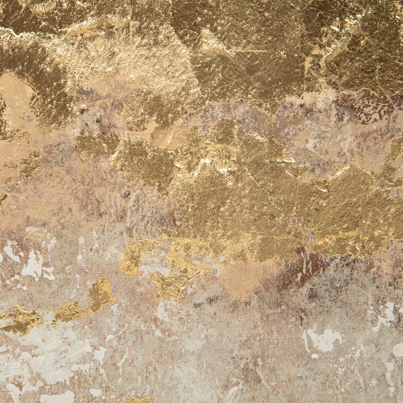 Golden Touch Set of Three Canvas Paintings