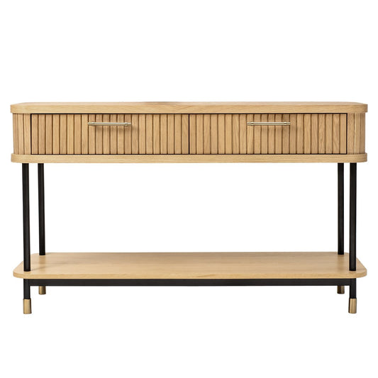 Sophia Oak Console Table - Natural