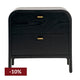 Chisholm Bedside Table - Black