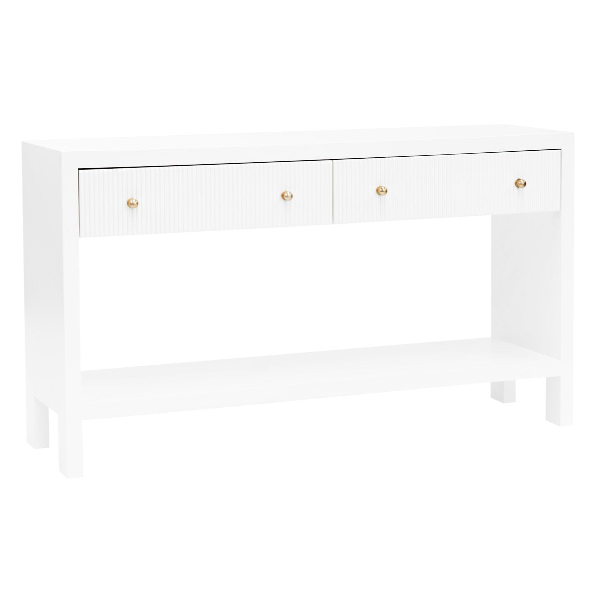 Ariana 140cm Console Table - White
