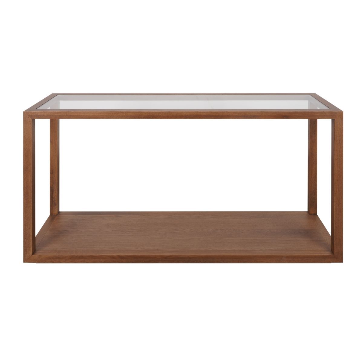 Sadie 140cm Oak Console Table - Walnut