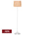 Noel Floor Lamp - Natural  Min Buy of 2